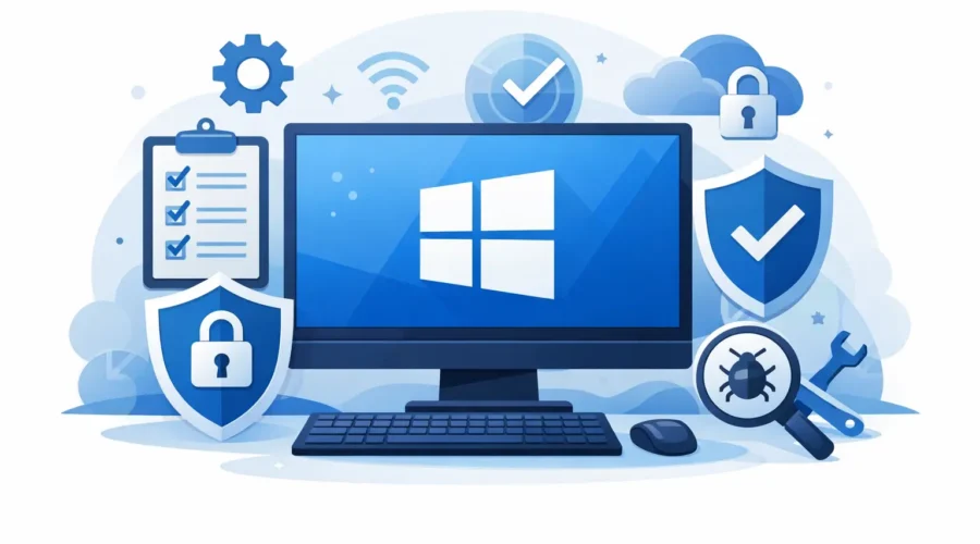 Windows-PC sicher einrichten: 10 Schritte