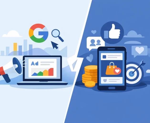 Google Ads versus Facebook Ads: Was passt besser?