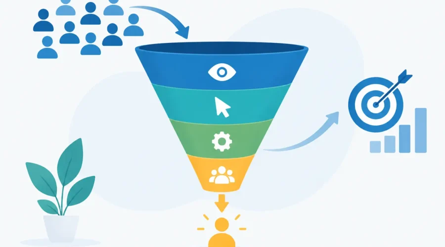 Conversion Funnel Beispiel für mehr Leads