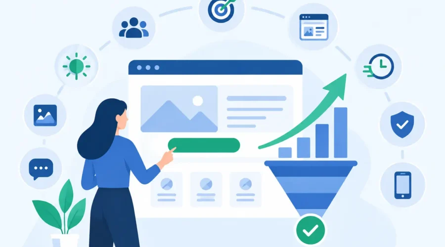 Landingpage Conversion Rate steigern mit 9 Hebeln